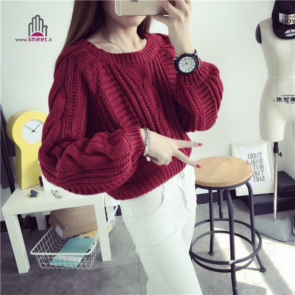 Maglione girocollo Lerj Oversize