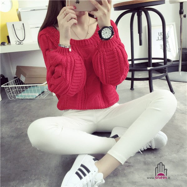 Maglione girocollo Lerj Oversize