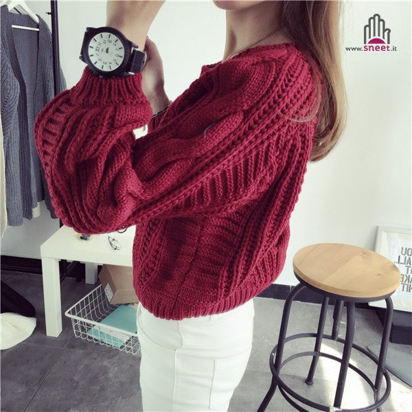 Maglione girocollo Lerj Oversize