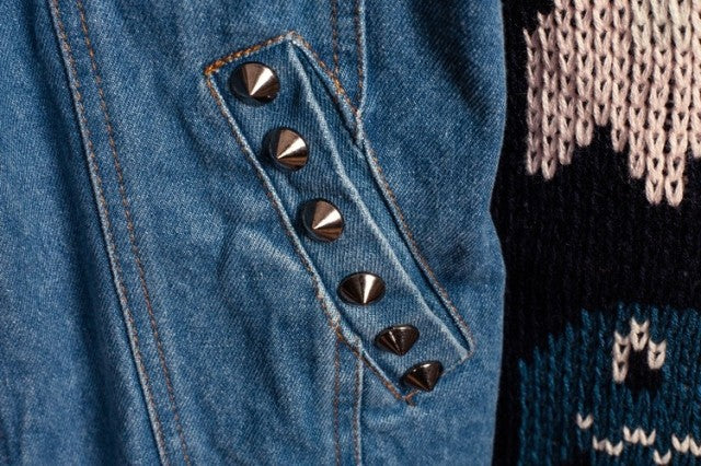 Giubbino in jeans Pacman