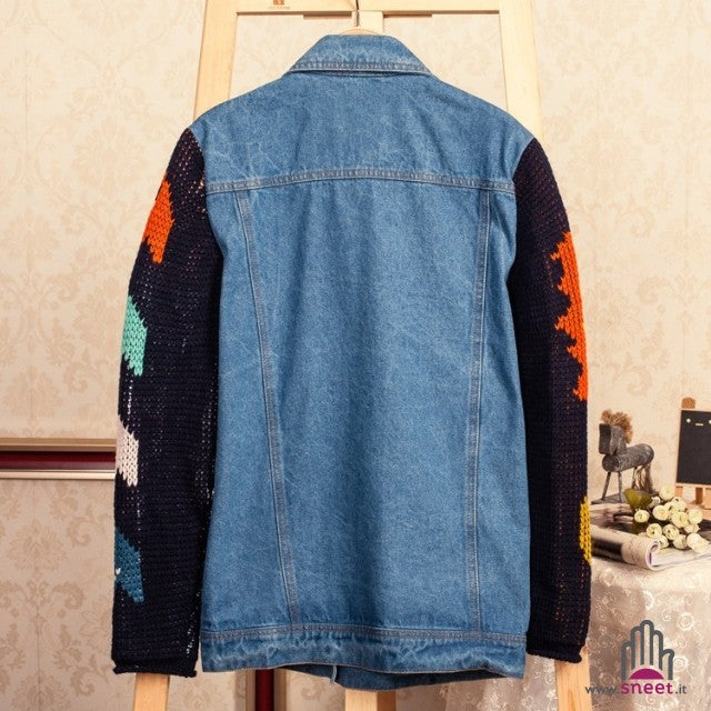 Giubbino in jeans Pacman