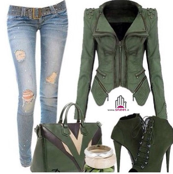 Giubbino in jeans Diana Green