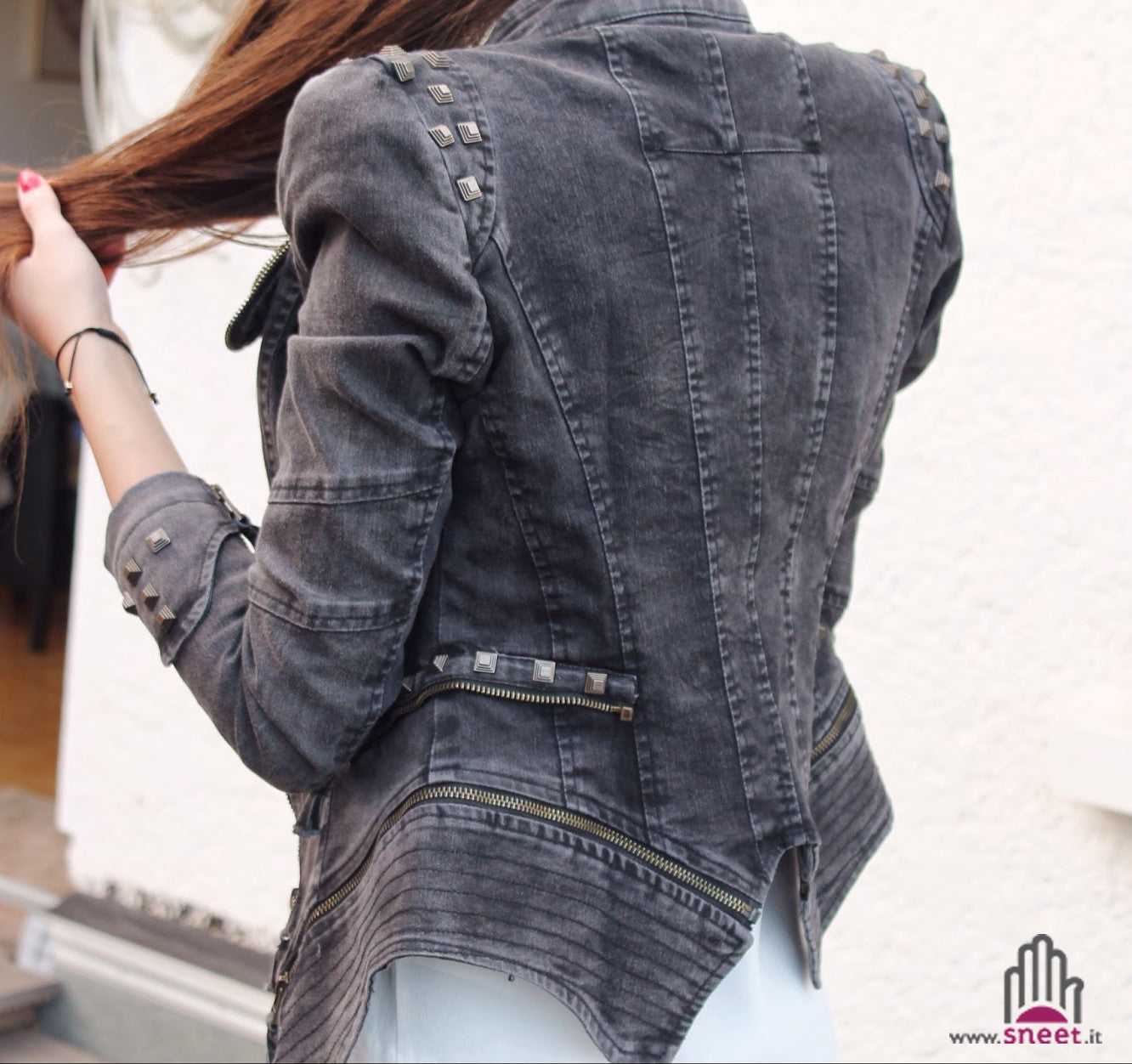 Giubbino in jeans Diana Gray