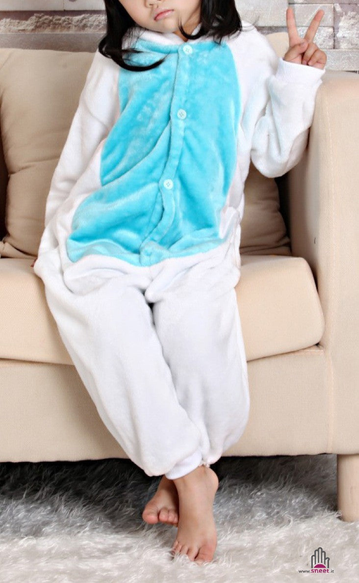 Pigiamino Coniglietto azzurro