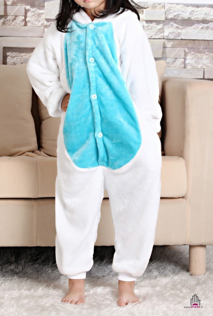 Pigiamino Coniglietto azzurro