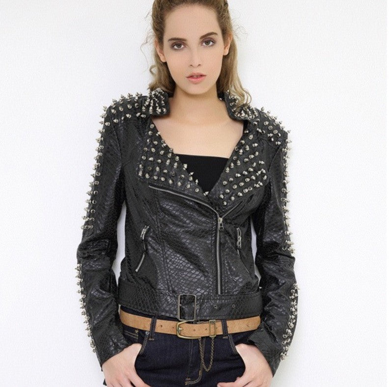 Giacca in ecopelle Denise