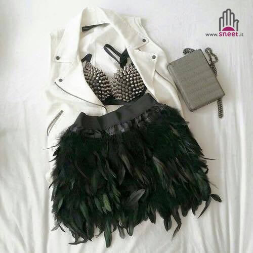 Gonna di piume