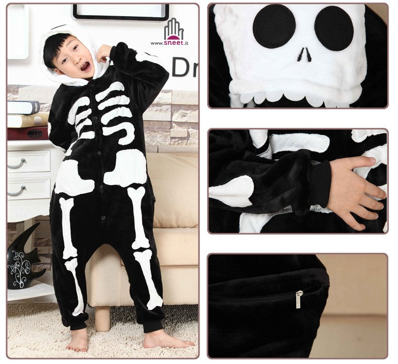Pijama de esqueleto