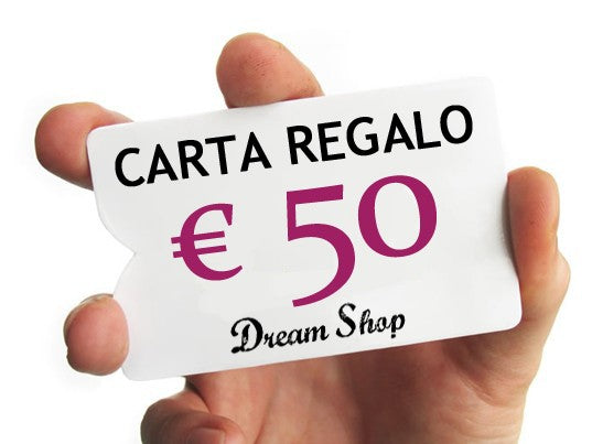 Dream Shop Gift Card 50 euros