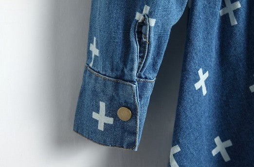 Denim Cross Dress