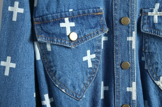Denim Cross Dress