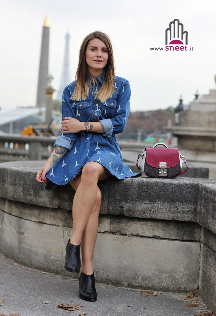 Denim Eiffel Dress