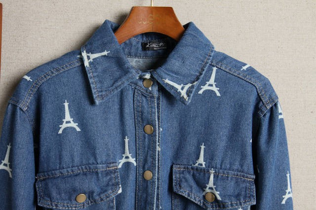 Denim Eiffel Dress