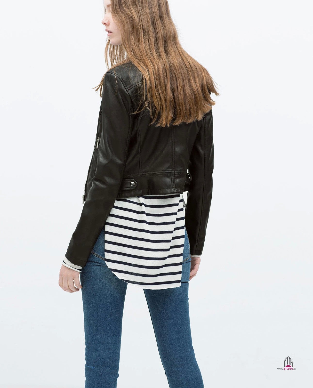 Giacca Ecopelle Finny