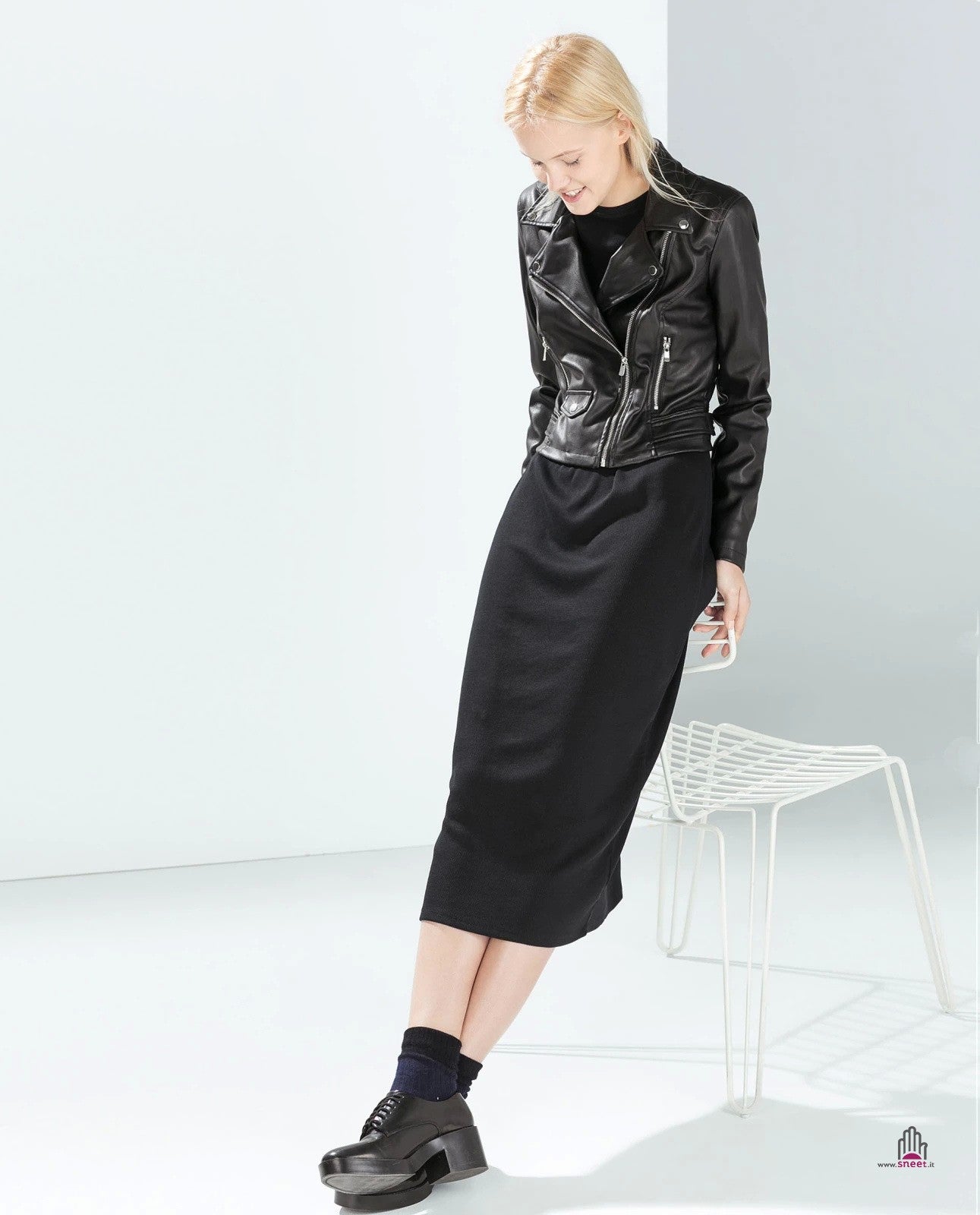 Giacca Ecopelle Finny