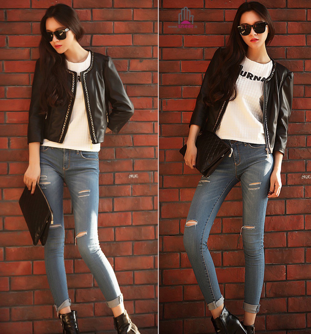 Giacca ecopelle Tiffany