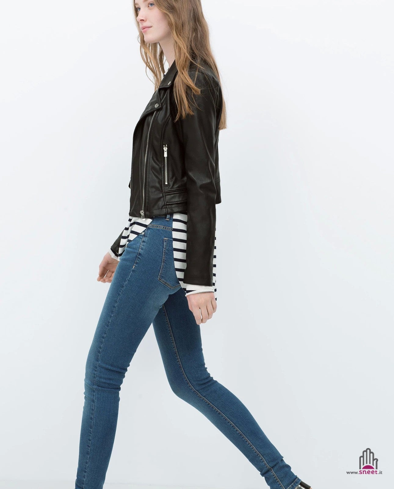 Giacca Ecopelle Finny