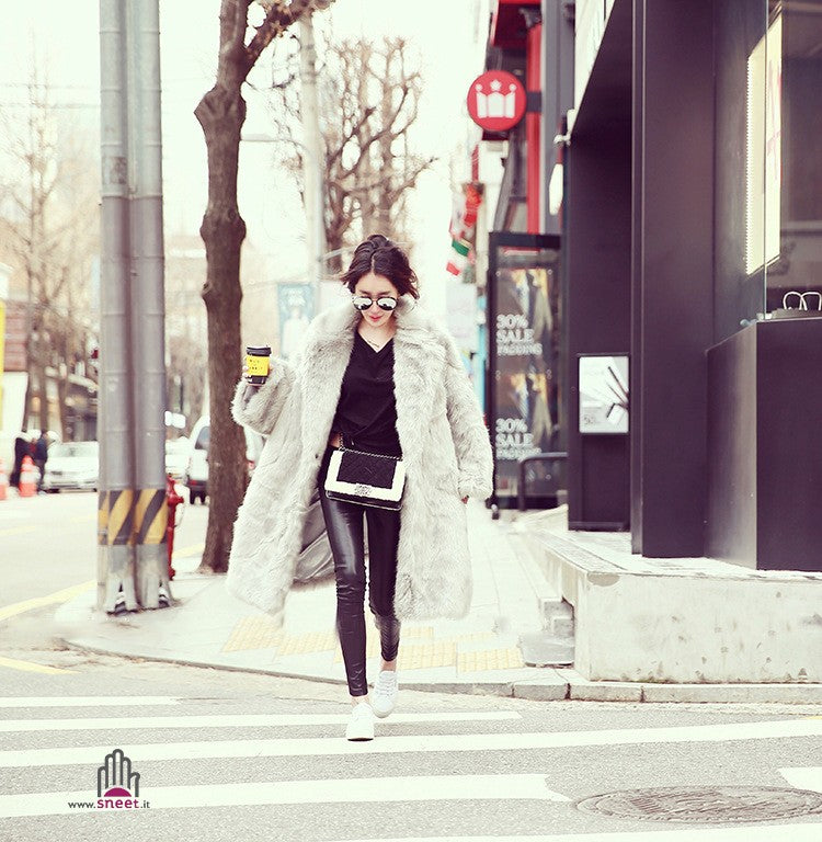 Maxi pelliccia Oklahoma