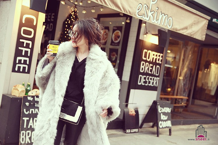 Maxi pelliccia Oklahoma