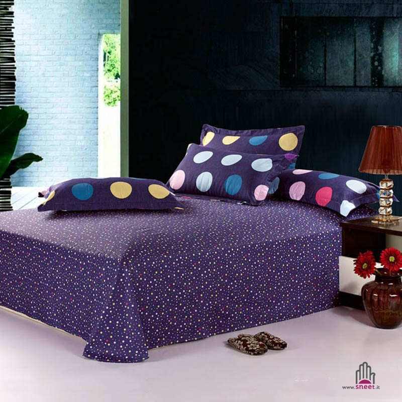 Complete Purple Pois Bed