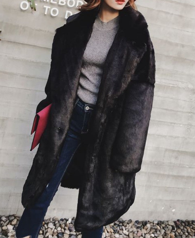 Maxi pelliccia Oklahoma