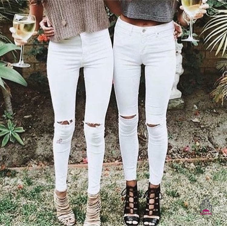 Jeans Skinny straps whipe