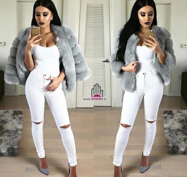 Jeans Skinny straps whipe