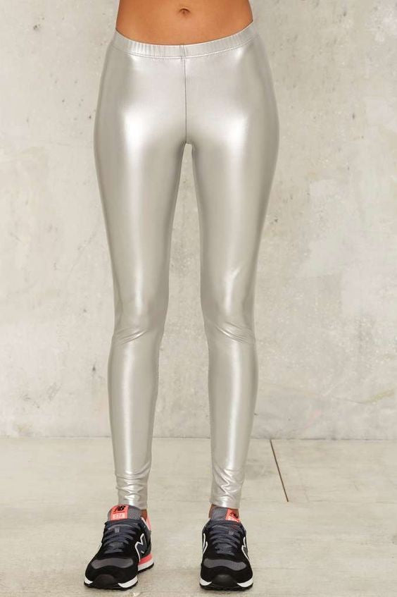 Leggings metallizzati Miami