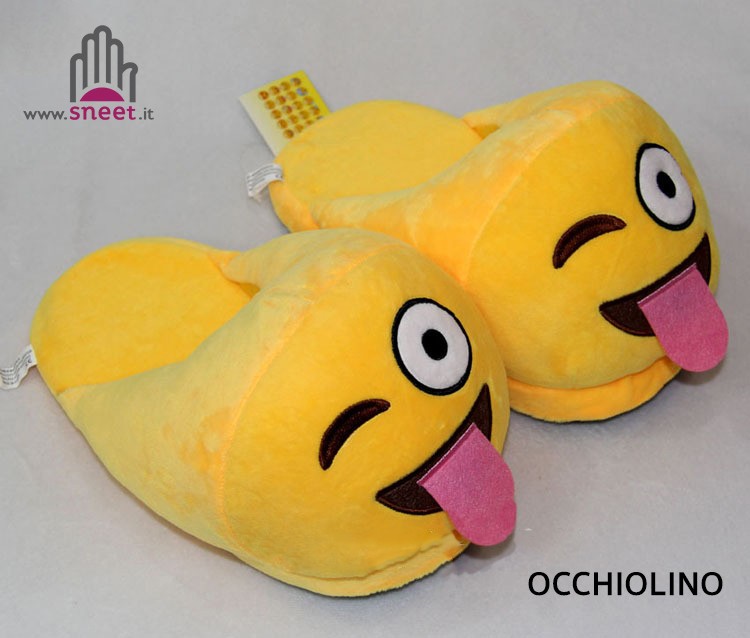 Ciabatte emoticons bambini