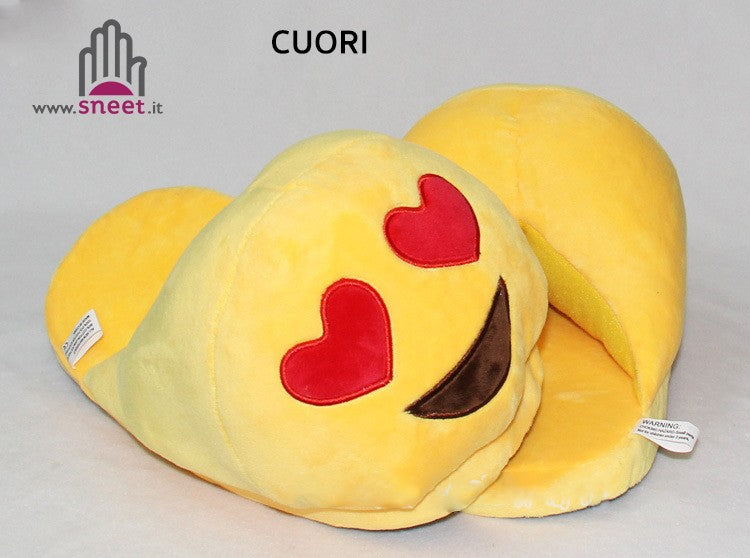 Ciabatte emoticons bambini