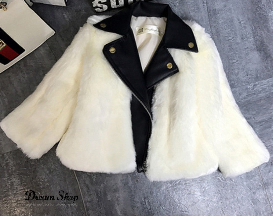 Mini Bomber ecopelliccia Kark bambina