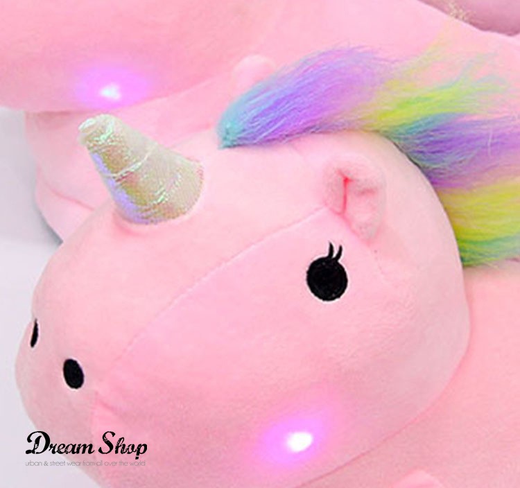 Ciabatte Unicorn Louise luminose