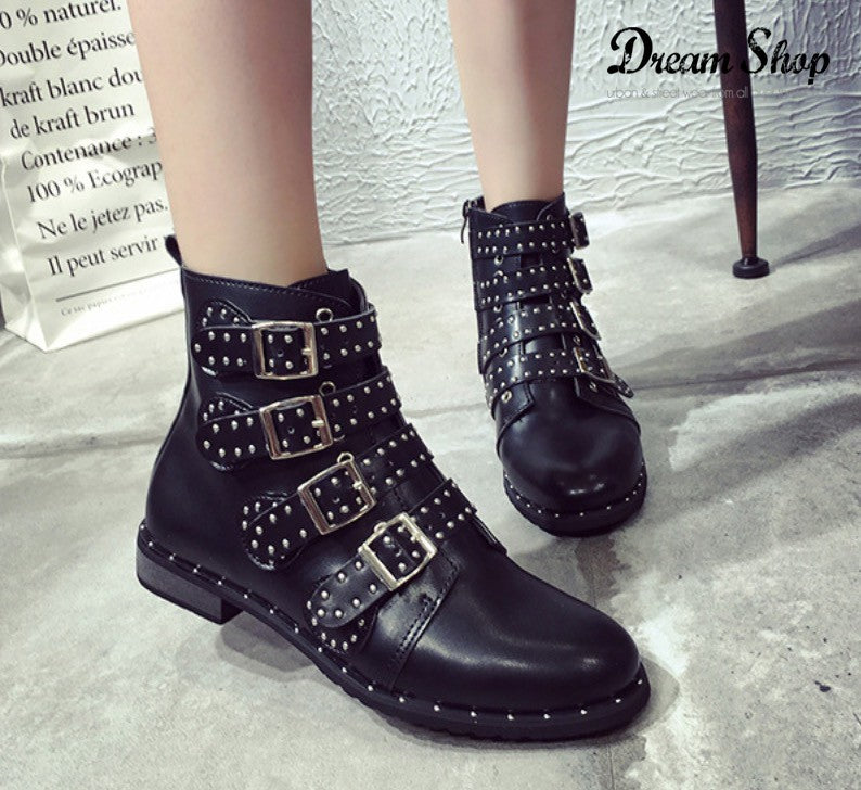 Scarponcini borchiette Trin