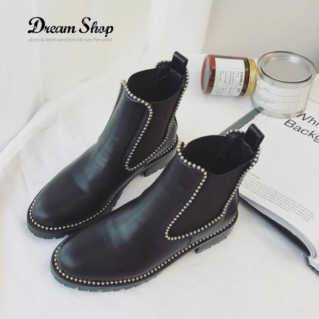 Scarponcini dot studs