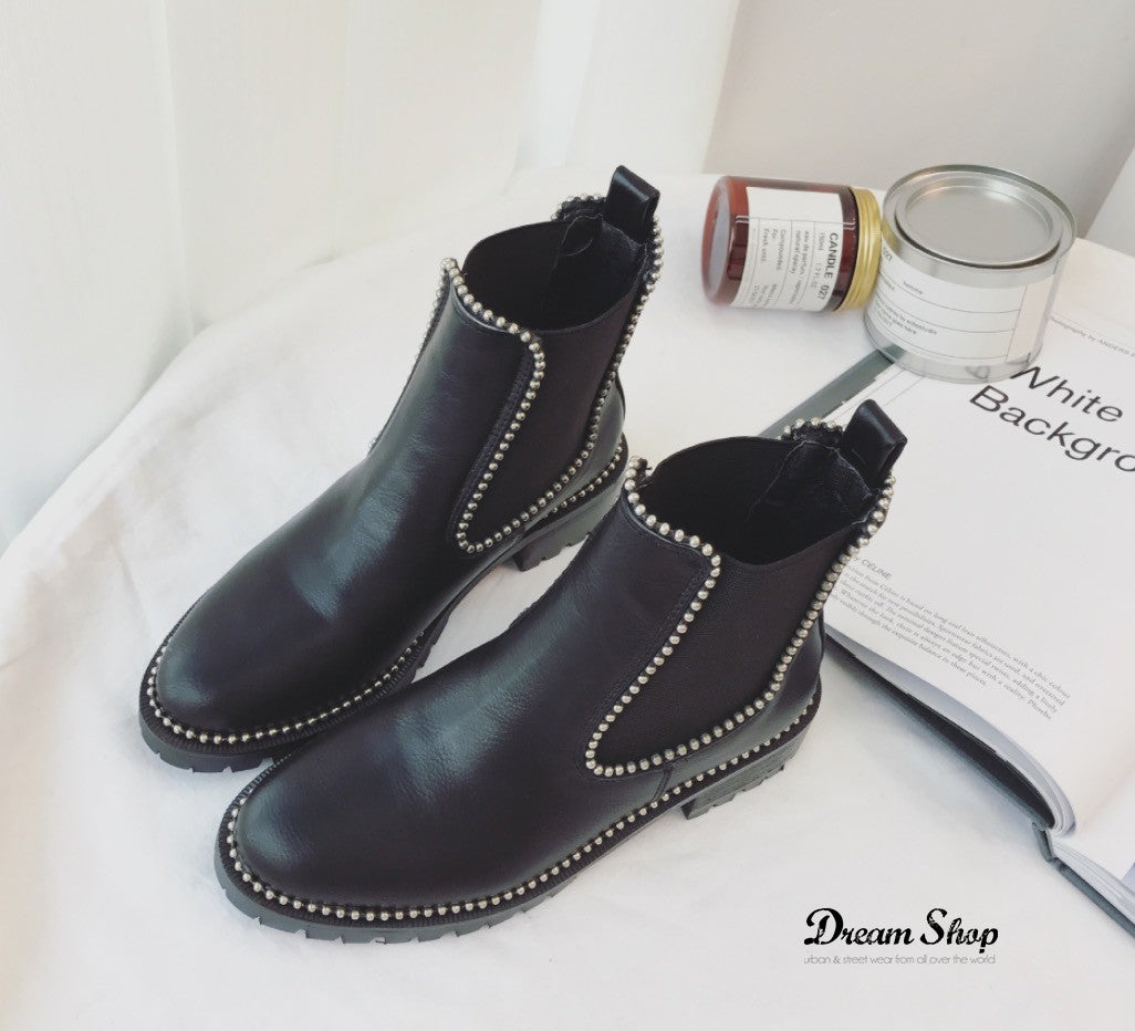 Scarponcini dot studs