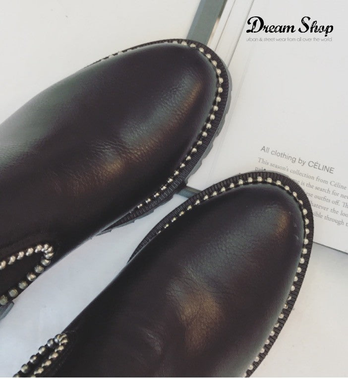 Scarponcini dot studs