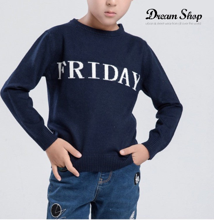 Maglioncini giorni settimana bimbi