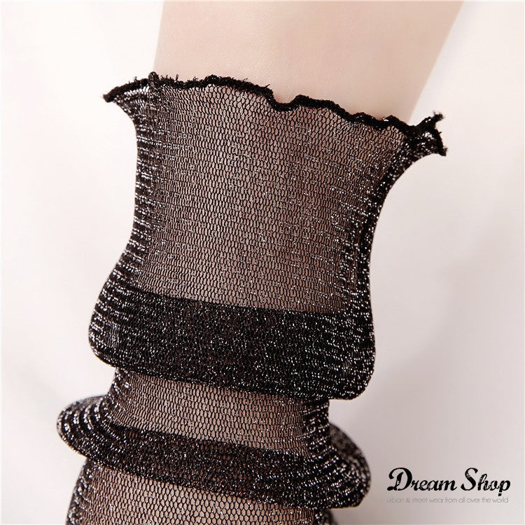 Calzini trasparenti con disegni