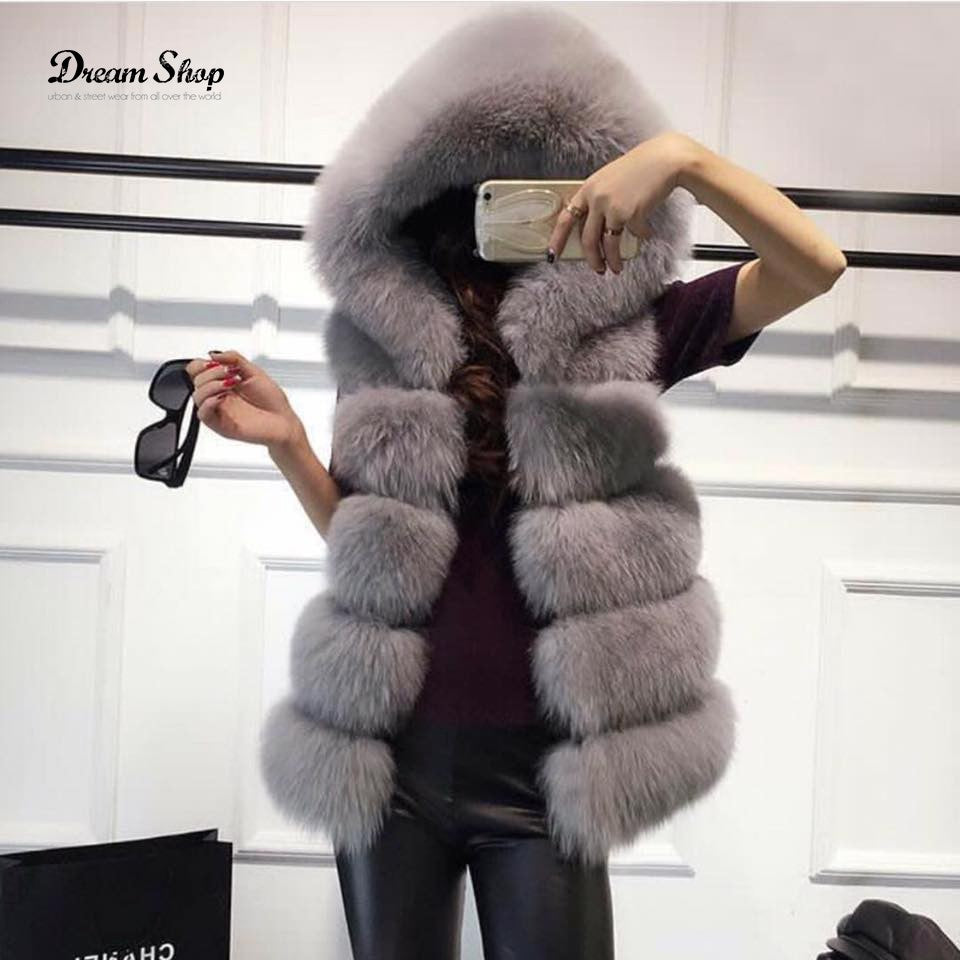 Smanicato ecopelliccia Taimand