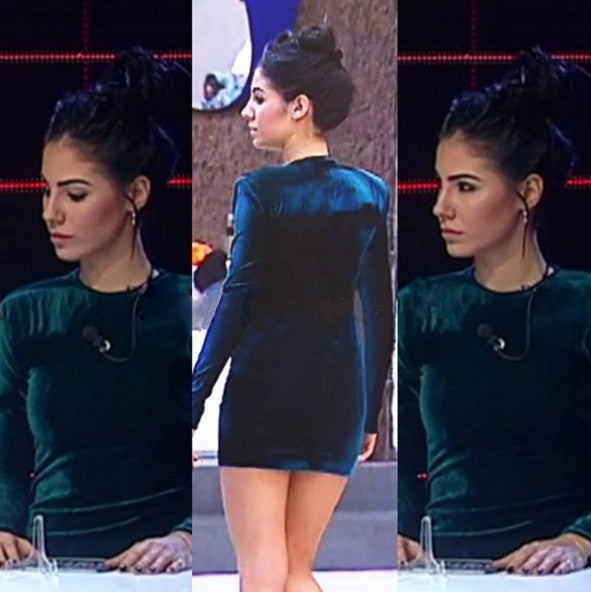 Abito in velluto Lellis