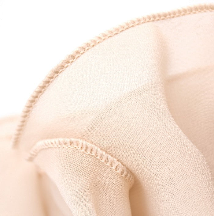 Gonna in chiffon Wanilla