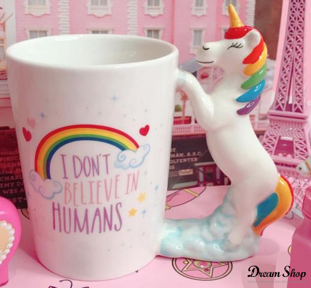 Tazza unicorn silver magic