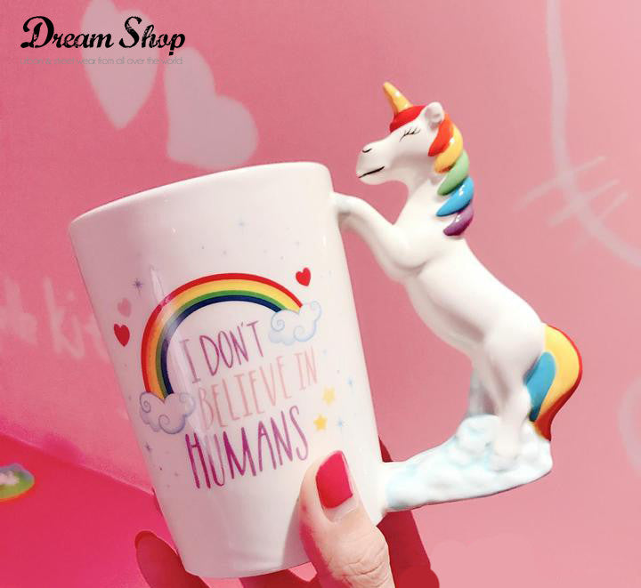Tazza unicorn silver magic