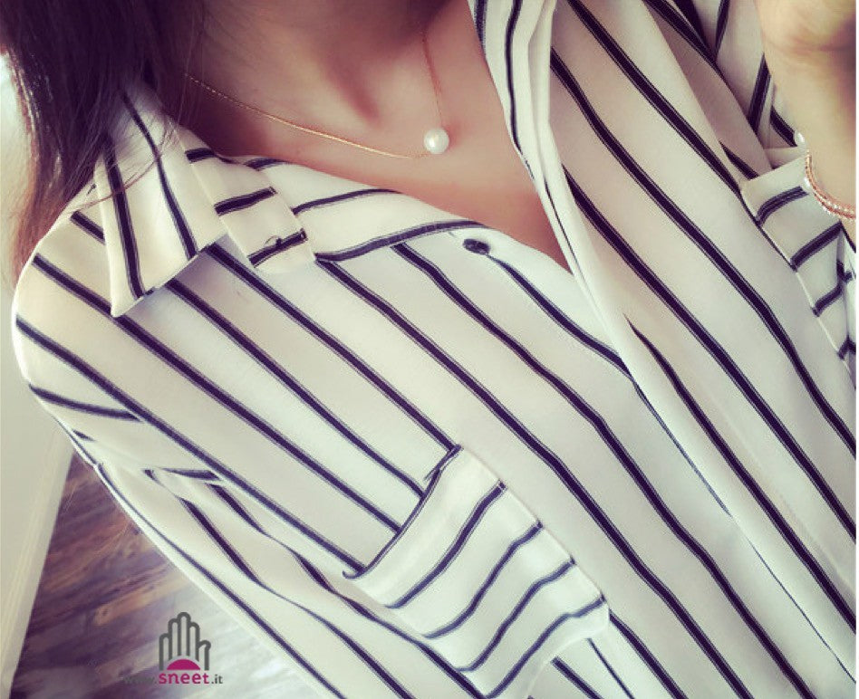 Camicia a righe Rechel