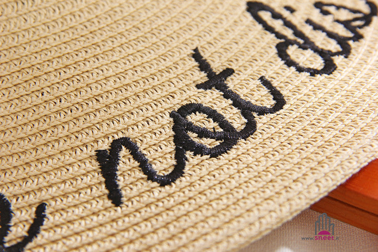 Maxi cappello spiaggia Do Not Disturb