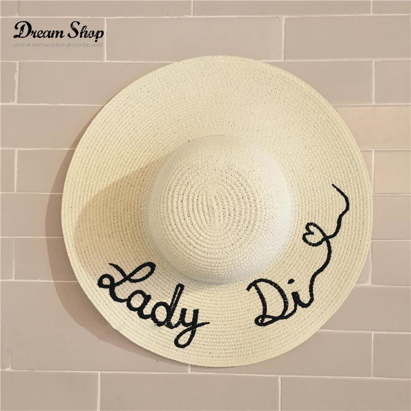Maxi cappello spiaggia Lady Di