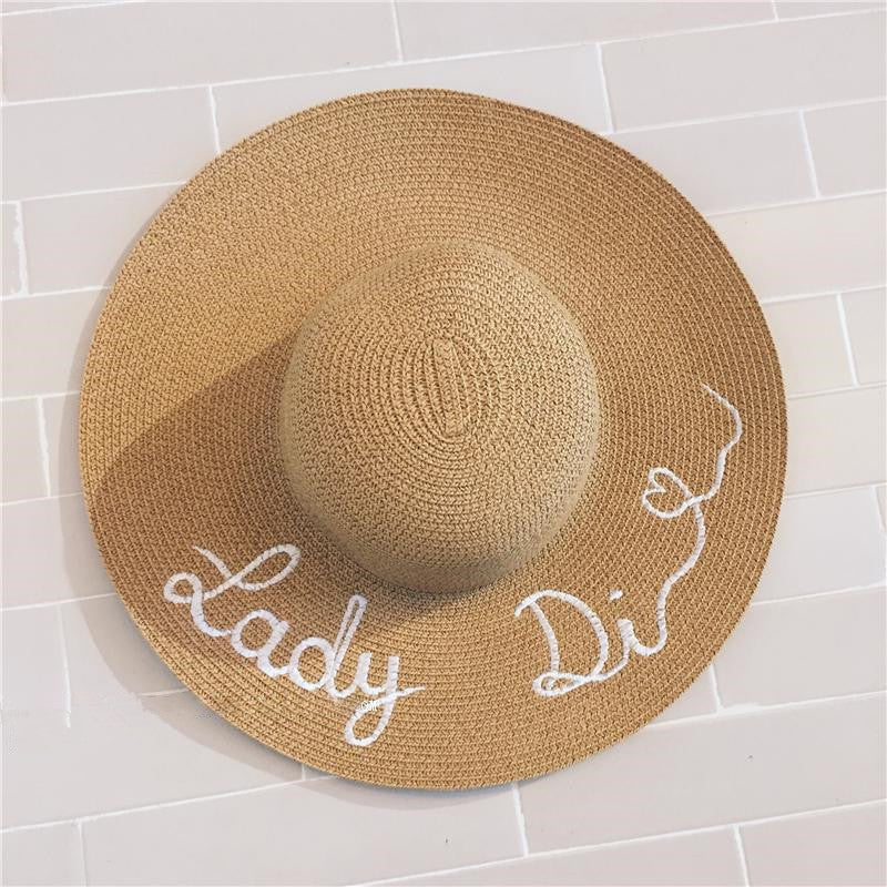 Maxi cappello spiaggia Lady Di