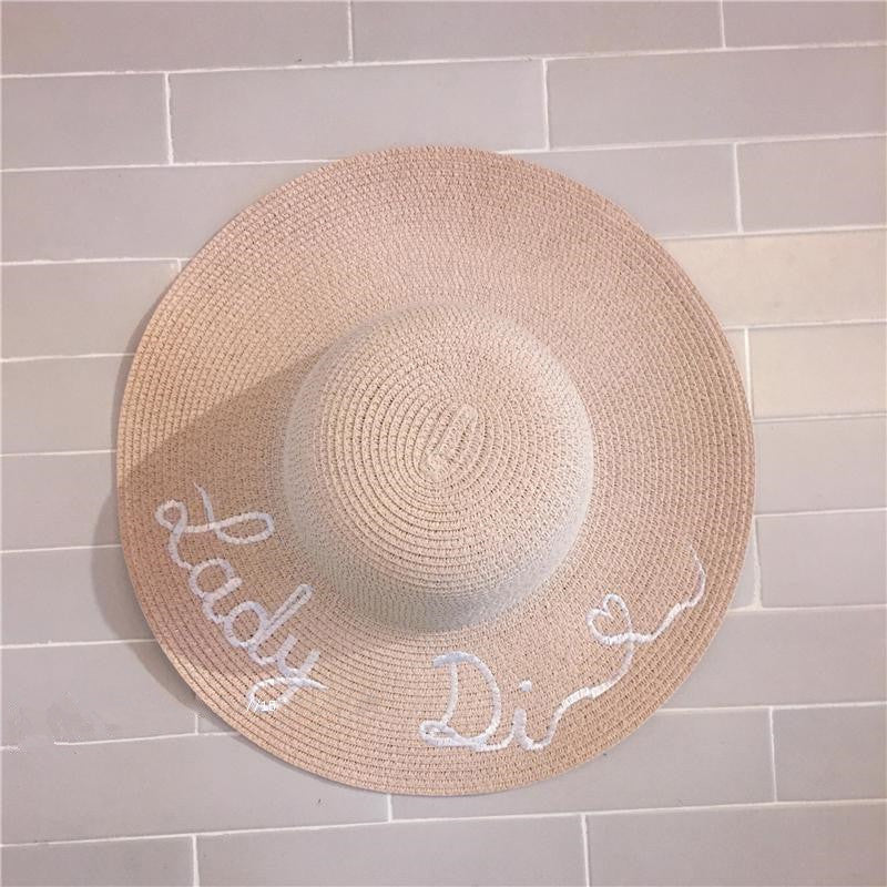 Maxi cappello spiaggia Lady Di