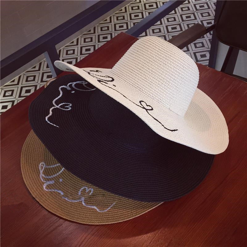 Maxi cappello spiaggia Lady Di