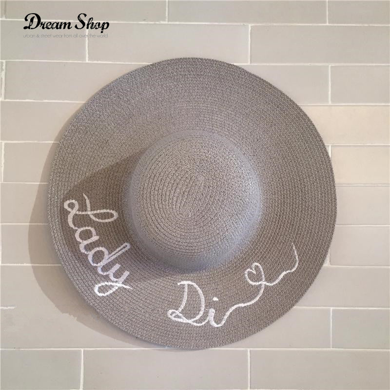 Maxi cappello spiaggia Lady Di